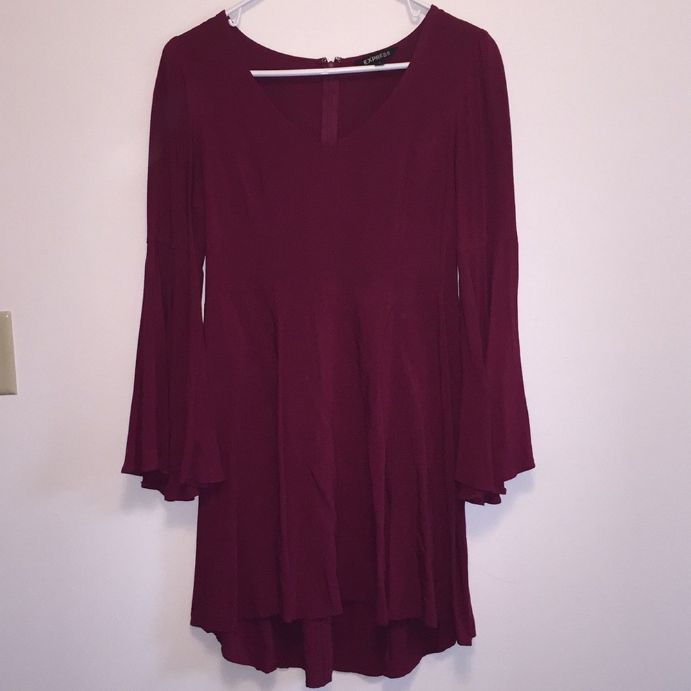 Maroon Express Dress